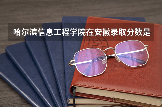 哈尔滨信息工程学院在安徽录取分数是多少 哈尔滨信息工程学院安徽招多少人