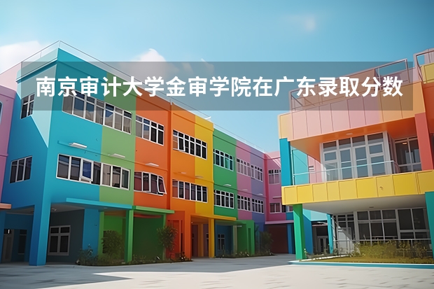 南京审计大学金审学院在广东录取分数是多少 南京审计大学金审学院广东招多少人
