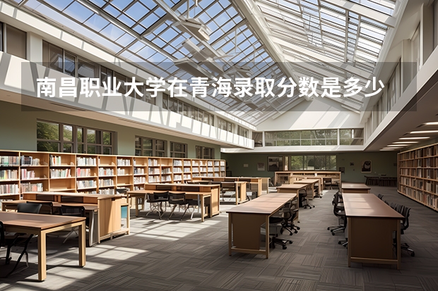 南昌职业大学在青海录取分数是多少 南昌职业大学青海招多少人