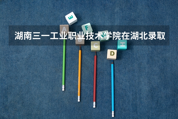 湖南三一工业职业技术学院在湖北录取分数是多少 湖南三一工业职业技术学院湖北招多少人