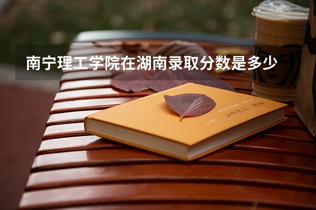 南宁理工学院在湖南录取分数是多少 南宁理工学院湖南招多少人