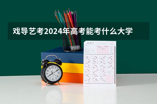 戏导艺考2024年高考能考什么大学？