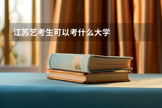 江苏艺考生可以考什么大学