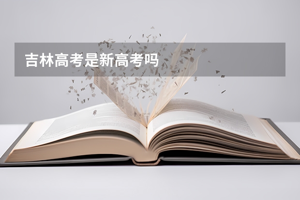 吉林高考是新高考吗