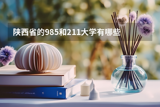 陕西省的985和211大学有哪些