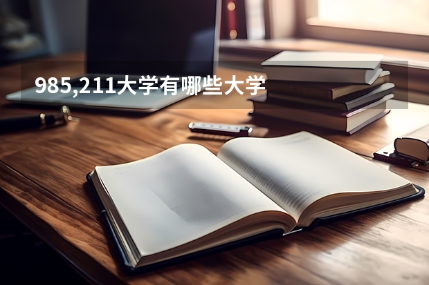 985,211大学有哪些大学