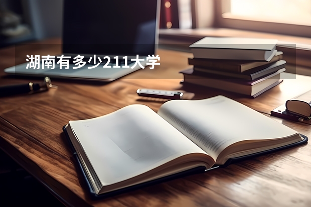 湖南有多少211大学