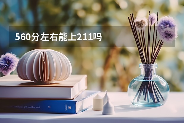 560分左右能上211吗