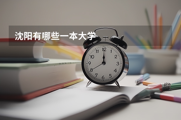 沈阳有哪些一本大学