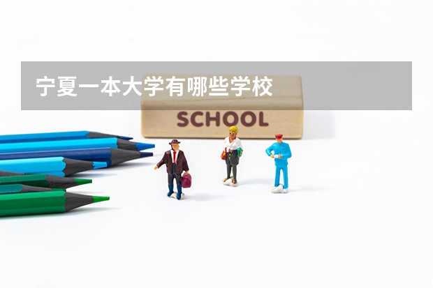 宁夏一本大学有哪些学校