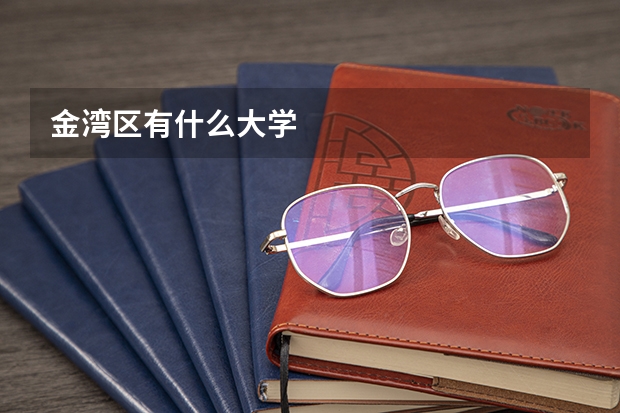 金湾区有什么大学