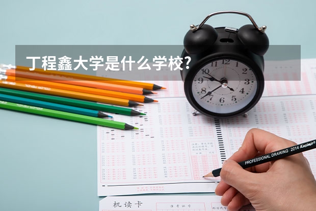 丁程鑫大学是什么学校?