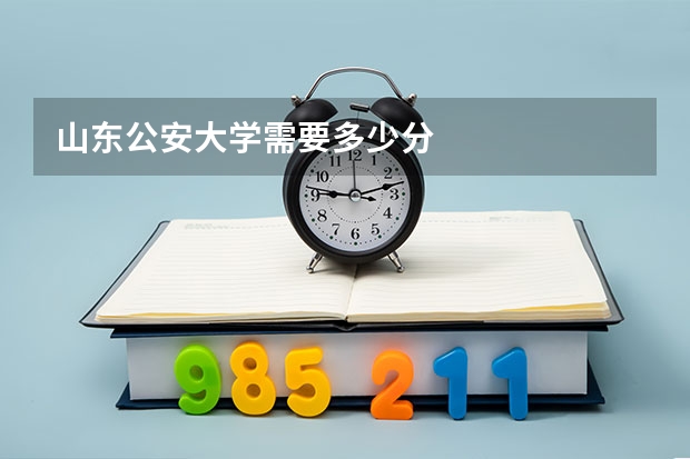 山东公安大学需要多少分