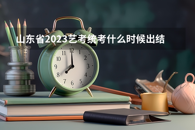 山东省2023艺考统考什么时候出结果 2023年鲁美校考成绩公布时间