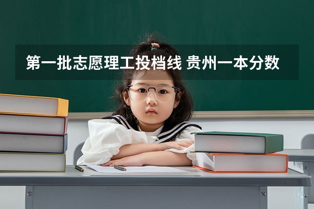 第一批志愿理工投档线 贵州一本分数线