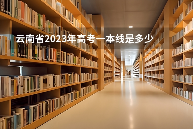 云南省2023年高考一本线是多少