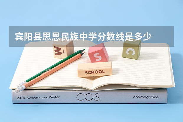 宾阳县思恩民族中学分数线是多少