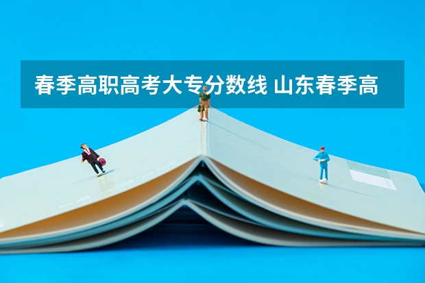 春季高职高考大专分数线 山东春季高考大专分数线？