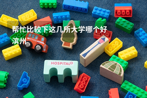 帮忙比较下这几所大学哪个好
滨州学院 泰山学院 潍坊学院 菏泽学院 本人分数在500左右 哪个更适合