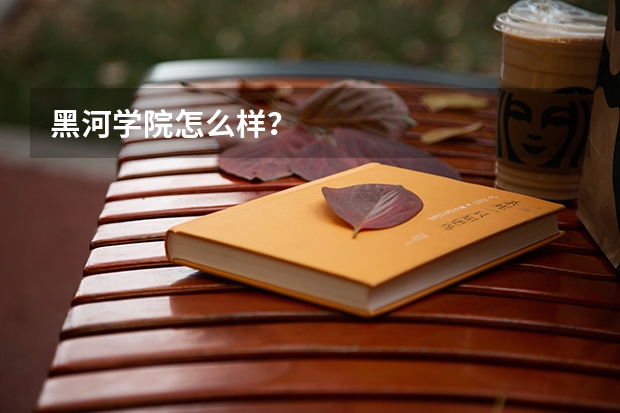 黑河学院怎么样？