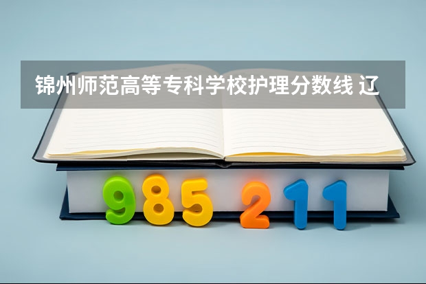 锦州师范高等专科学校护理分数线 辽宁师范高等专科学校单招录取分数线