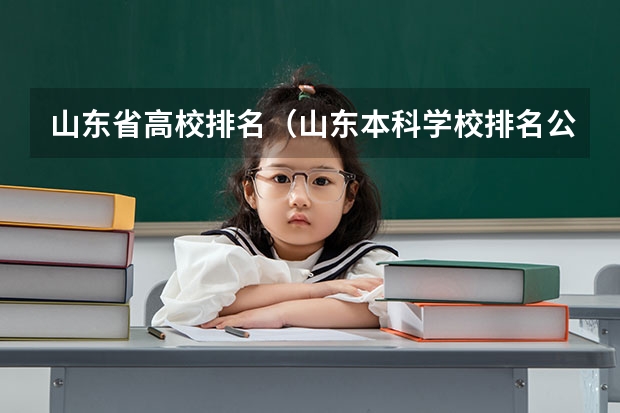 山东省高校排名（山东本科学校排名公办）