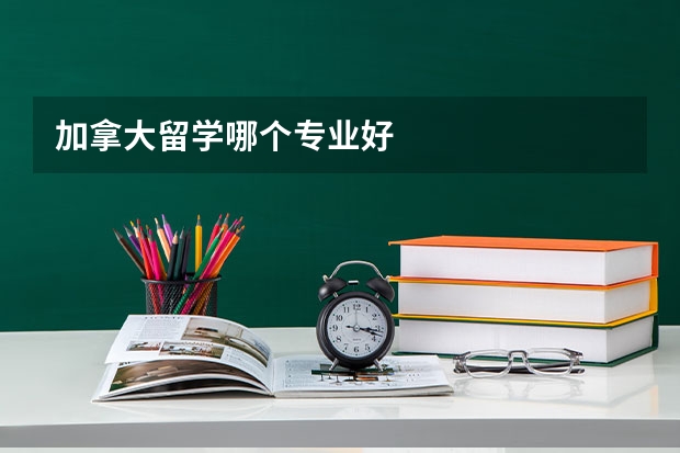 加拿大留学哪个专业好