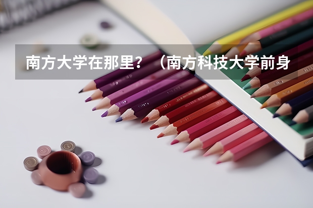 南方大学在那里？（南方科技大学前身）