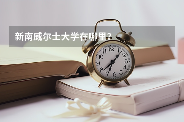 新南威尔士大学在哪里？