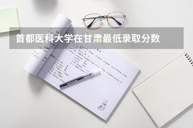 首都医科大学在甘肃最低录取分数