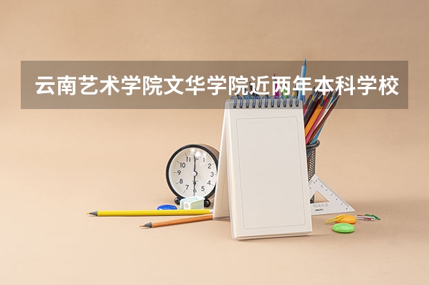 云南艺术学院文华学院近两年本科学校上升分数情况参考