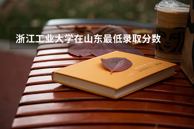 浙江工业大学在山东最低录取分数