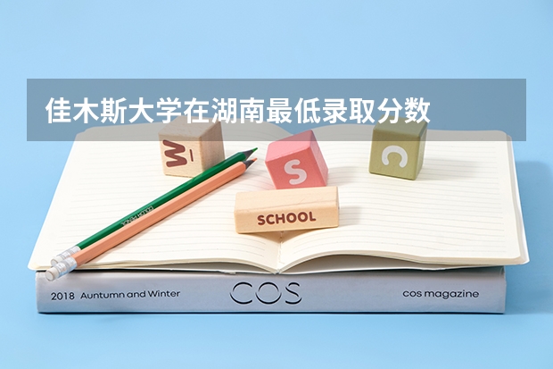 佳木斯大学在湖南最低录取分数