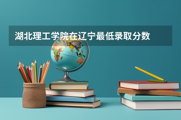 湖北理工学院在辽宁最低录取分数