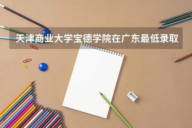 天津商业大学宝德学院在广东最低录取分数