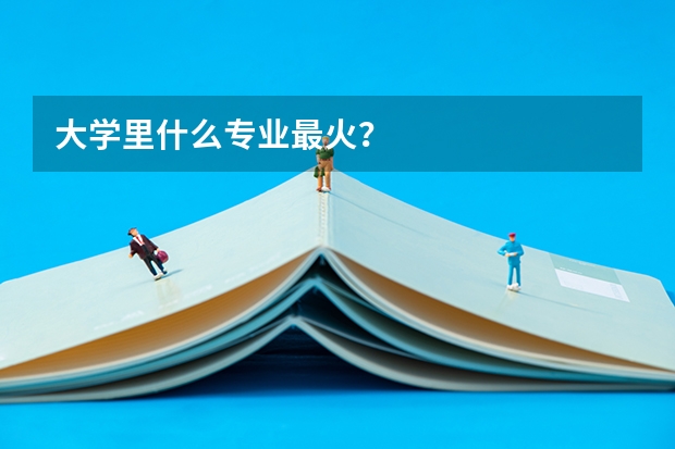 大学里什么专业最火？