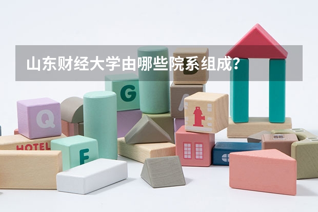 山东财经大学由哪些院系组成？