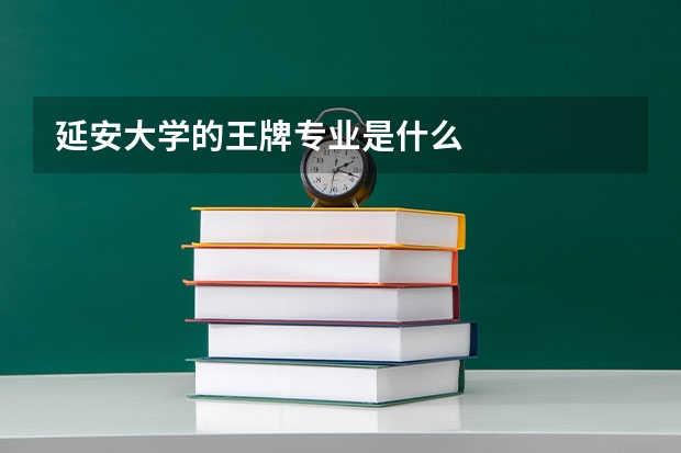 延安大学的王牌专业是什么