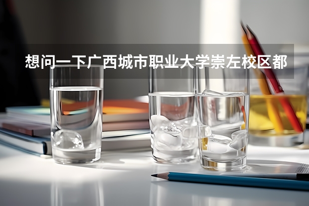 想问一下广西城市职业大学崇左校区都有哪些专业，听说还有个新能源汽车共享园？