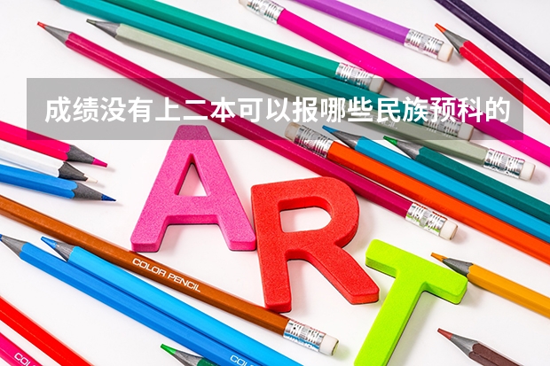 成绩没有上二本可以报哪些民族预科的学校