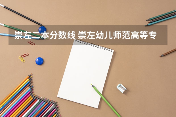 崇左二本分数线 崇左幼儿师范高等专科学校录取分数线