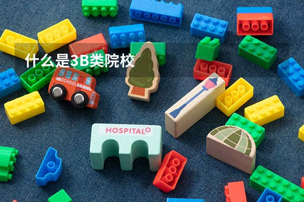 什么是3B类院校