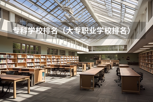 专科学校排名（大专职业学校排名）