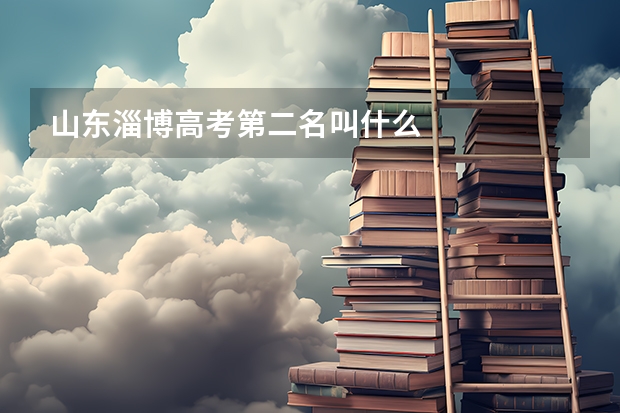 山东淄博高考第二名叫什么