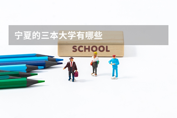 宁夏的三本大学有哪些