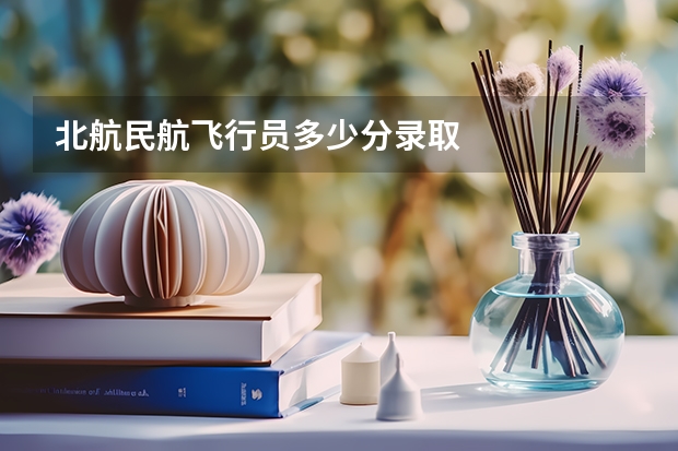 北航民航飞行员多少分录取