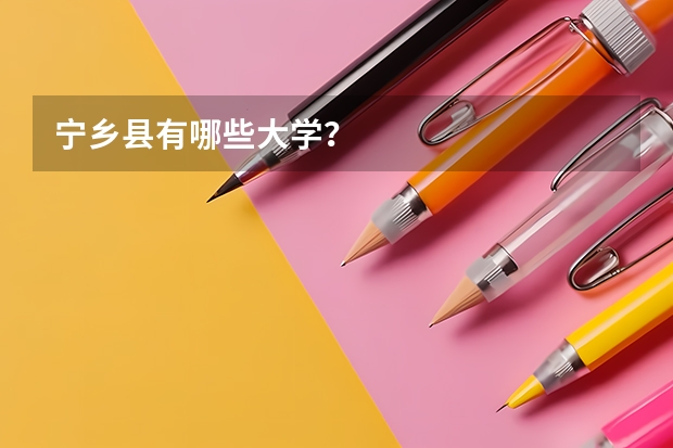 宁乡县有哪些大学？
