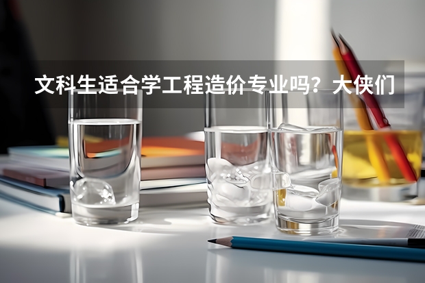 文科生适合学工程造价专业吗？大侠们给些建议啊？