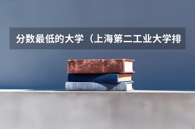 分数最低的大学（上海第二工业大学排名全国第几）