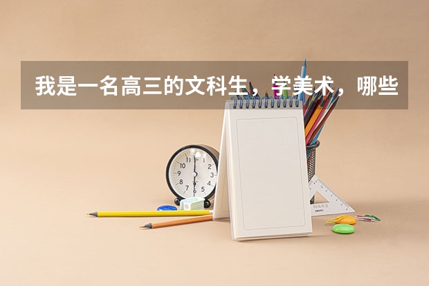 我是一名高三的文科生，学美术，哪些大学招美术生？谢谢了。